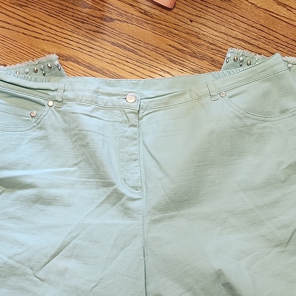 Ruby Rd. Light Blue Capri - image 2